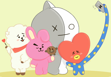 Hotsell Bt21 rj, Tata, cooky