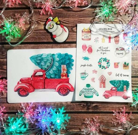 Christmas Stickers by Sofia Vsevolodska
