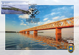 A set of 5 cardmaximums Beauty and greatness of Ukraine Cherkasy region