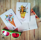 Postcard "Ice Cream"