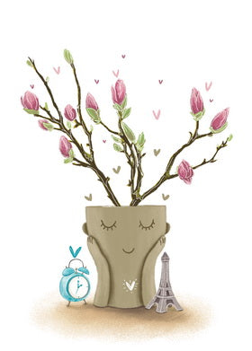 Set of 7 cards "Botany" - Postal Ukraine