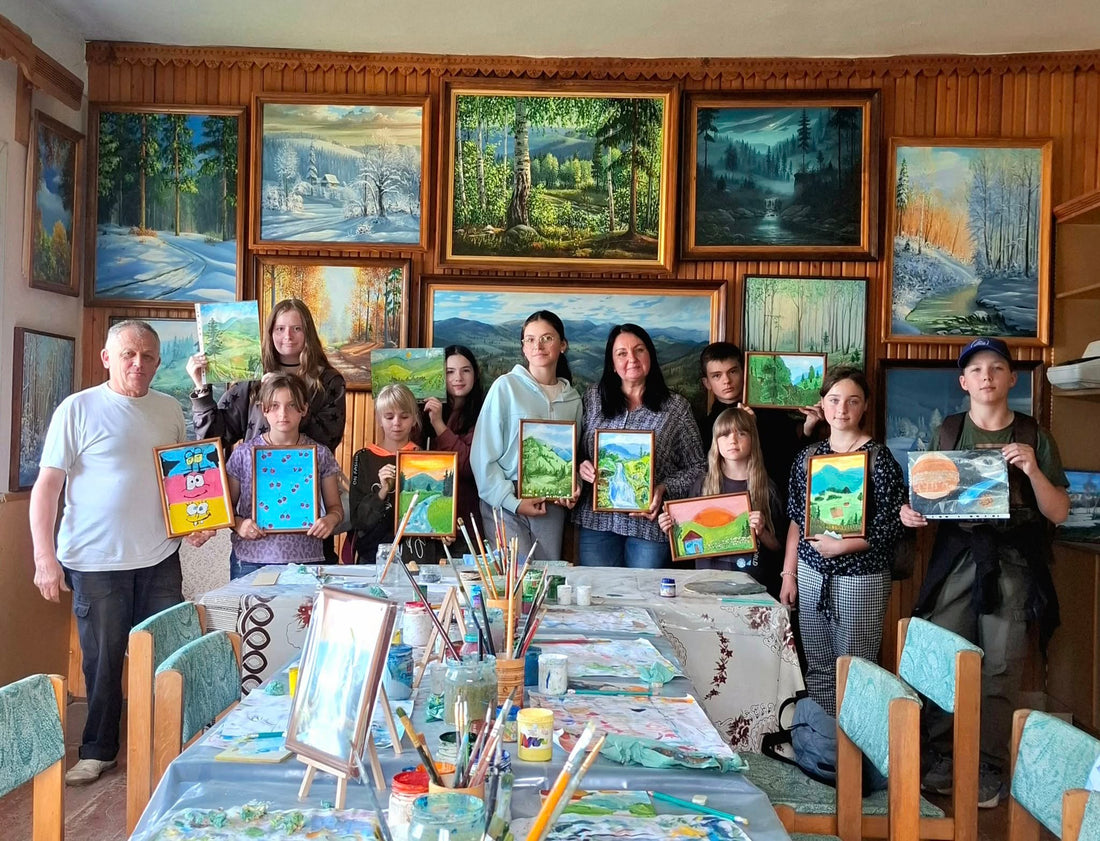 Collaboration with landscape artist Andrii Repeta