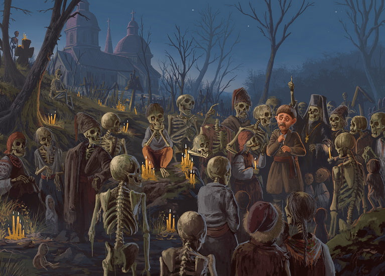 Dead Mans Easter postcard