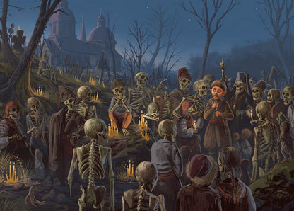 Dead Mans Easter postcard