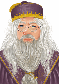 "Dumbledore" Postcard