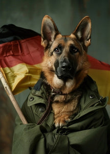 Postcard German Shepherd
