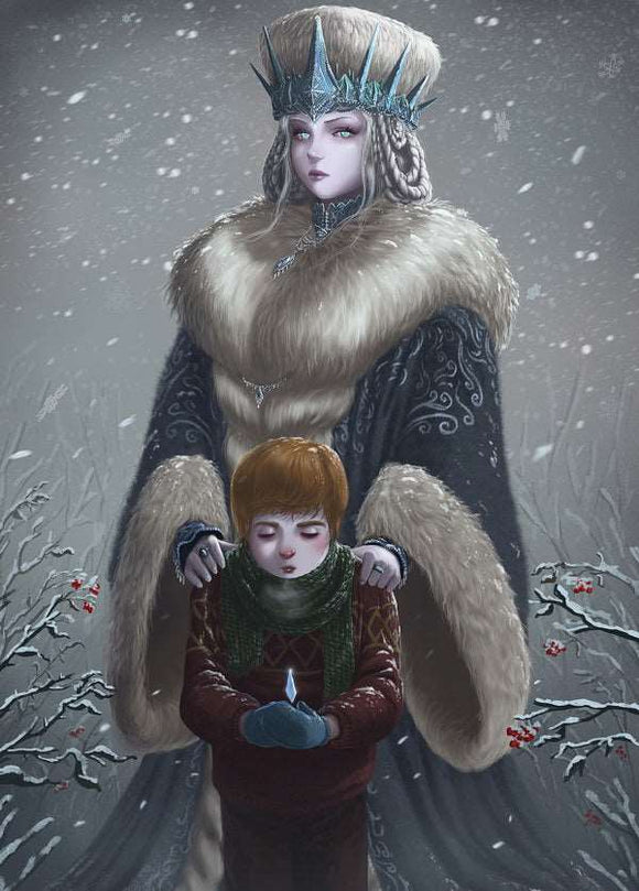 The Snow Queen christmas card