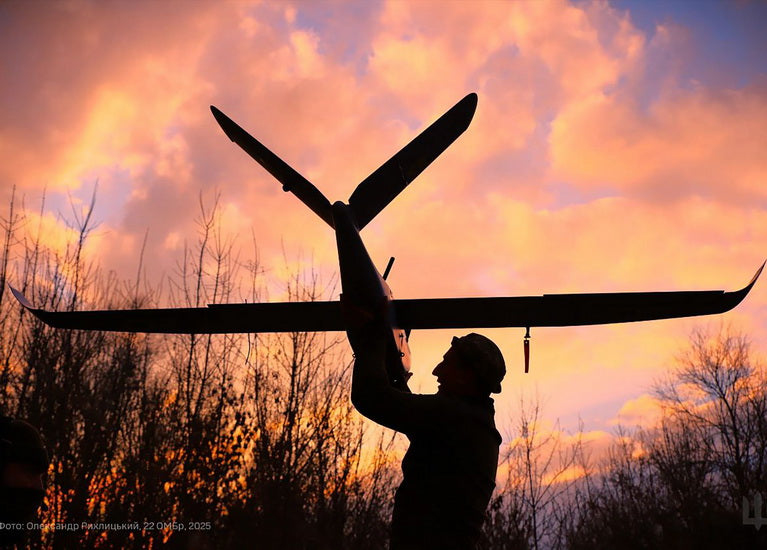 Ukrainian drone postcard