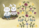 A set of postcards for each month of 2023 "In the Year of the Rabbit" (12 pcs.)