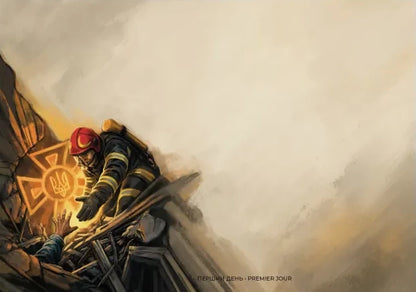 Postal Set: “Heroic Professions: The Courage to Save"