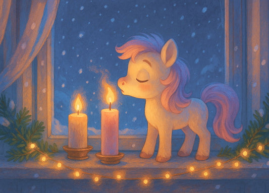 Postcard Magical Pony