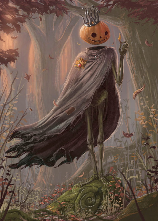 Set of 12 Halloween postcards by Roman Dubina