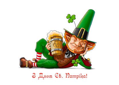 Postcard “Leprechaun” - Postal Ukraine