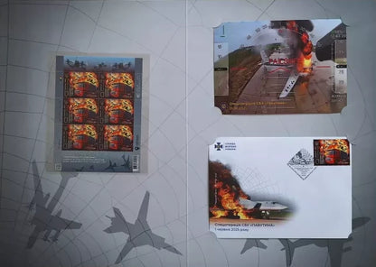 Booklet with stamps “SBU Special Operation ‘Pavutina’