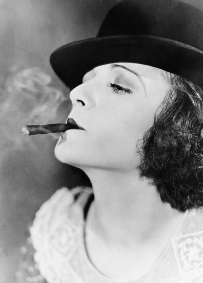 Postcard The Decadent Actress
