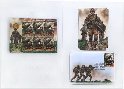 Booklet with stamps "Salt of the Earth. For Infantry Day" 2025