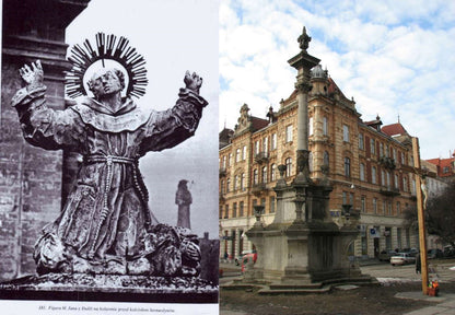 "St. Jan of Dukla Column, Lviv, Ukraine" Postcard