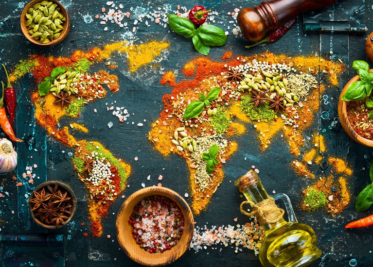 Spices of the World postcard