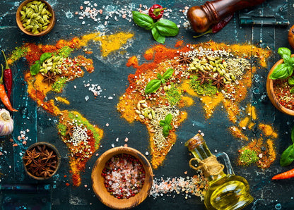 Spices of the World postcard