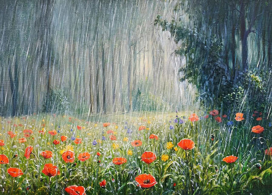 Postcard Summer Rain