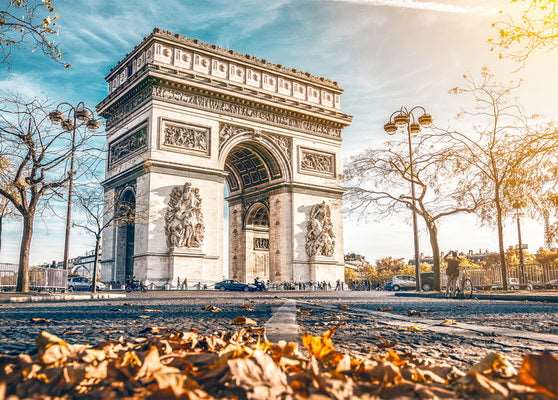 triumphal arch postcard