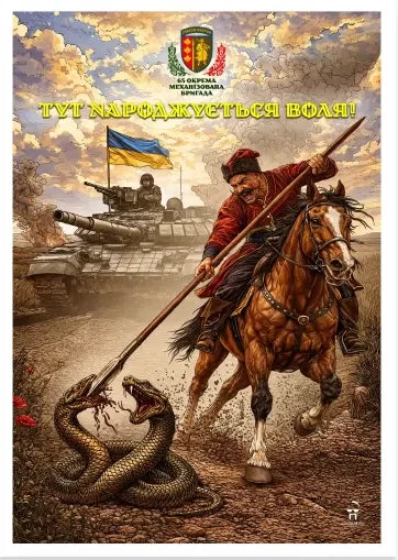 “65th Separate Mechanized Brigade ‘Velykyi Lug (Big Meadow)’” Card Set