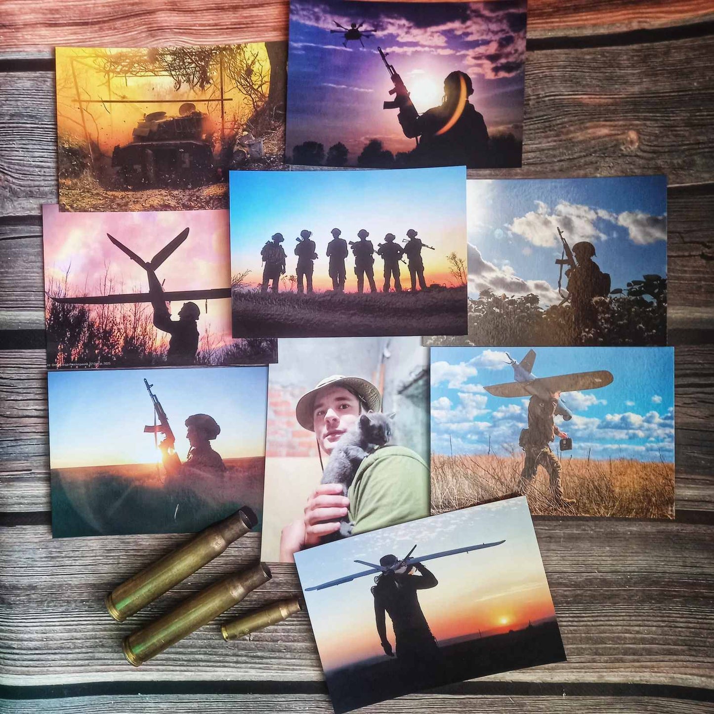 Set of 9 postcards “The Ukrainian Sun Rises”