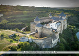 Khotyn fortress postcard, fortress postcard