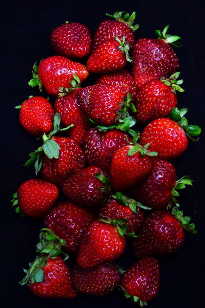 Strawberry postcard