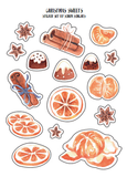  christmas stickers for cards