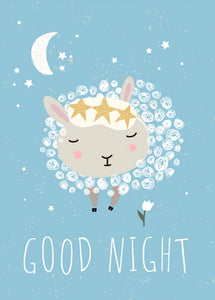 good night love card, good night love postcard, good night postcard, good night my love card