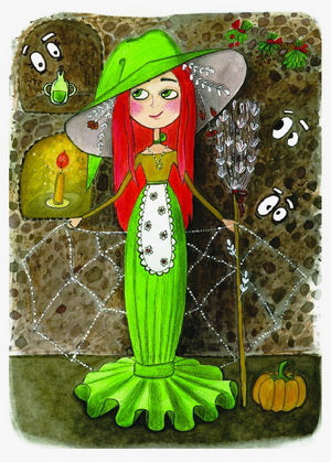 Postcard "Are you ready for Halloween"