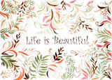 life is postcard, life is beautiful postcard, Life Is Beautiful Quotes Postcard