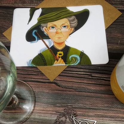 Postcard " Minerva McGonagall"