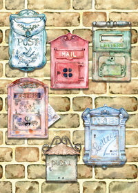 postboxes, mailboxes, postboxes postcard, mail boxes postcard