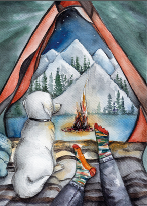 camping postcard, camping postcard buy online, camping postcards, camping postcard buy online