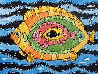 fishes postcard, fishes postcard for sale, fish postcards