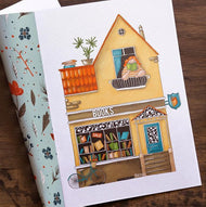 Collection of stores from Natalia Pavlyuk. 8 Postcards Set