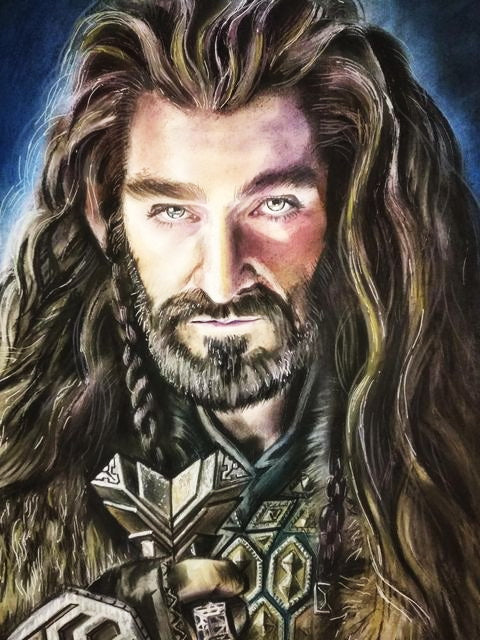 Thorin Oakenshield postcard